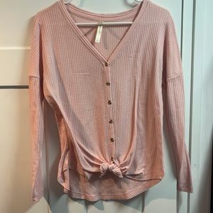 Aeropostale Waffle Knit Sweater